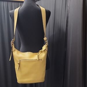 Coach Vintage Bleecker Bucket Canary Yellow Shoulder Bag